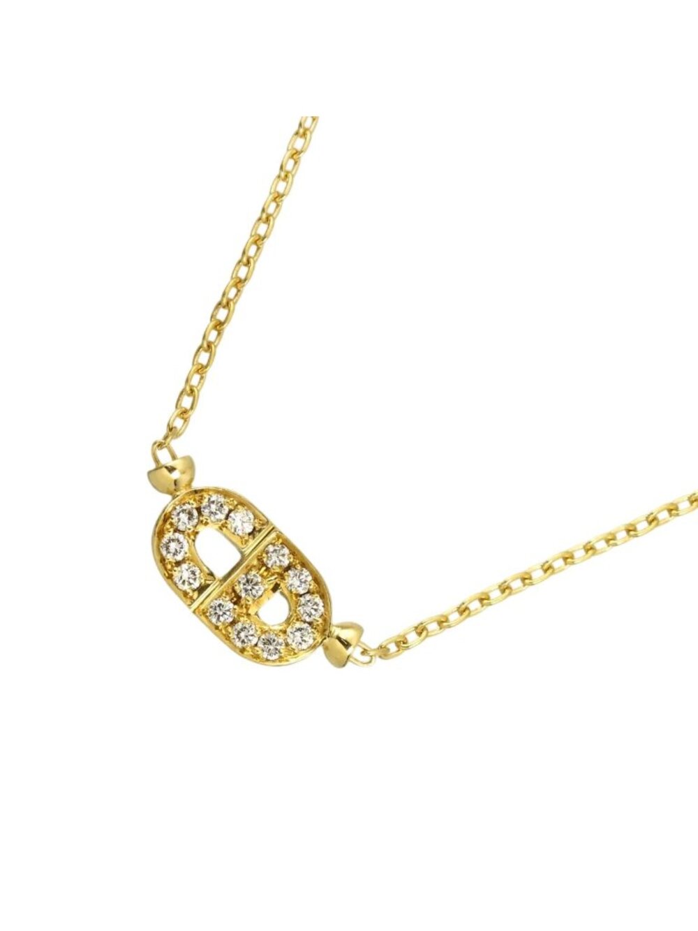 Dior Diamond Necklace 41 18k Yellow Gold
